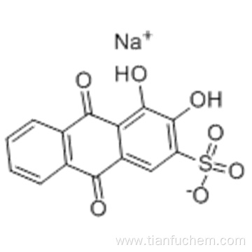 2-Anthracenesulfonicacid, 9,10-dihydro-3,4-dihydroxy-9,10-dioxo-, sodium salt (1:1) CAS 130-22-3